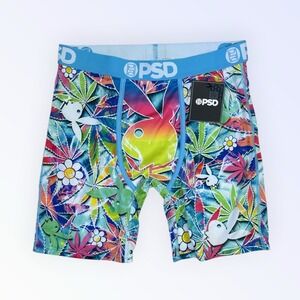 PSD x Playboy "PB High" Men's Athletic Boxers Brief Multicolor Size MEDIUM